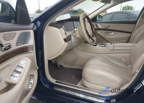 2017 Mercedes-Benz S 550E Plug-In Hybrid z USA, uszkodzony, nr VIN WDDUG6DBXHA315136